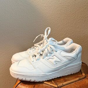 New Balance 550 Classic White Sneakers. Unisex.